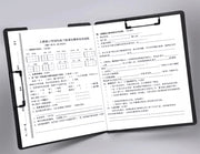 クリップボード A4 A3 バインダー クリップファイル 二つ折り 1面 2面 書類整理 資料収納 文具 事務用品 シンプル オフィス 学校