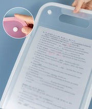 ファイルケース 書類ケース 持ち手付き 大きいサイズ 文房具 ファイル 13ポケット 書類入れ 持ち運び 持ち歩き 蛇腹 タテ型 半透明 スナップボタン 大容量 マチあり 書類整理 文具 保管 汚れ防止 ホルダー 収納 事務用品 学用品 シンプル かわいい おしゃれ 通勤 通学 青 ピンク