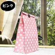 紙袋 ペーパーバッグ ギフト袋 同色10枚セット 包装用品 プレゼント用品 紙物雑貨 文房具 長方形 縦長 タテ型 縦型 総柄 ドット 水玉 クラフト紙 シンプル カジュアル 可愛い キュート かわいい ポップ ガーリー フェミニン おしゃれ ギフト 誕生日 クリスマス バレンタイン 母の日 父の日