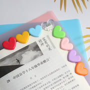 クリップ 5個セット ペーパークリップ メモクリップ 紙挟み ハート おしゃれ かわいい 文房具 挟む オフィス キュート 雑貨 学校 書類