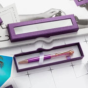 ギフトボックス 箱 ペン用 ラッピング用品 ケース プレゼント 窓付き お祝い 入学祝い 卒業祝い 入社祝い 無地 単色 シンプル おしゃれ