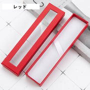 ギフトボックス 箱 ペン用 ラッピング用品 ケース プレゼント 窓付き お祝い 入学祝い 卒業祝い 入社祝い 無地 単色 シンプル おしゃれ
