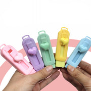 消しゴム スライド式 スティック型 カッター型 カラー 色付き かわいい キッズ 子供 大人 文房具 文具 便利 青 ピンク 日用品