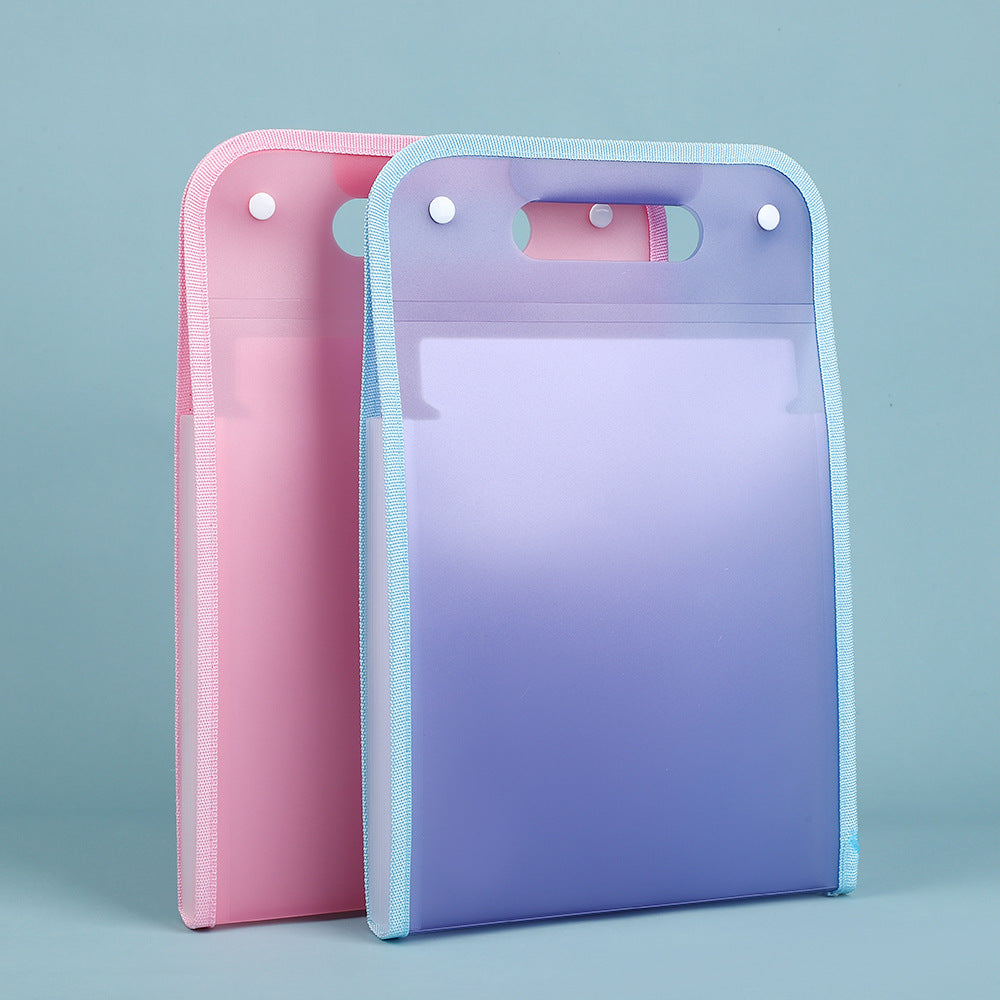 クリアファイルケース ドキュメントファイルホルダー 文房具 文具 ファイル バッグ型書類ケース 商品画像4