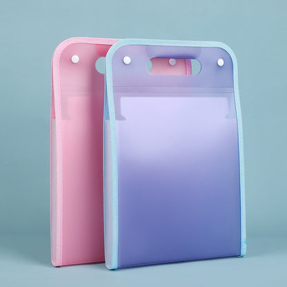クリアファイルケース ドキュメントファイルホルダー 文房具 文具 ファイル バッグ型書類ケース 商品画像4