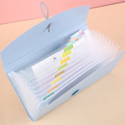 書類ケース ドキュメントファイル ファイル 文房具 整理用品 収納雑貨 収納グッズ オフィス用品 事務用品 B6サイズ インデックス付き 防水 半透明 無地 シンプル カジュアル シック クール かっこいい 可愛い キュート