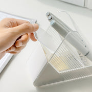ペン立て ペンスタンド 単品 ペンホルダー 鉛筆立て 文具 文房具 収納 小物 メイクグッズ 三角 トライアングル シンプル オフィス 整理整頓