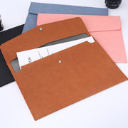 書類ケース ファイルケース A4 書類入れ 事務用品 フェイクレザー マグネット 収納 保管 大容量 書類整理 オフィス ホルダー