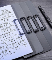 クリップボード A4 バインダー クリップファイル クリップホルダー 書類整理 挟む 二つ折り 大容量 ビジネス オフィス 学校 事務 シンプル 無地