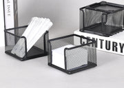 メモ用紙ホルダー メモホルダー ボックス型 付箋ケース メモケース メモ用紙入れ ステーショナリー 卓上収納 小物入れ 机上 整理整頓 スッキリ オフィス 家庭 デスクワーク