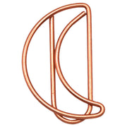 クリップ 10個セット ペーパークリップ ゼムクリップ 月 ムーン メモクリップ 文房具 文具 事務用品 シンプル おしゃれ かわいい 雑貨 金属製 メタルカラー ステーショナリー 学校 オフィス