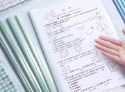 クリアファイル 10枚セット スライドファイル レールファイル A4 文房具 文具 ファイル スライドバー スライドレール 事務用品 学用品 スライド式 シンプル 便利グッズ 学生 学校 オフィス 整理整頓