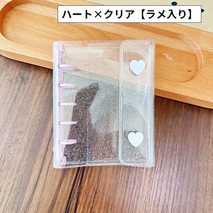 シール帳バインダー 5穴 M5 ミニサイズ コンパクト リングファイル 商品画像4
