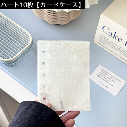 システム手帳用 リフィル ルーズリーフ用 M5 5穴 カードポケット 商品画像4