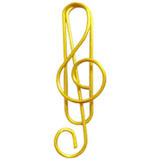 クリップ 10個セット ペーパークリップ ゼムクリップ 音符 音楽 ト音記号 文具 文房具 おしゃれ かわいい 事務用品 ステーショナリー オフィス 学校