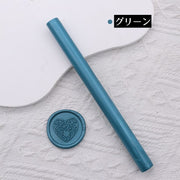 シーリングワックス スティック型 単品1本 直径11mm グルーガン用 封蝋 シーリングスタンプ用品 結婚式 招待状 手紙 DIY