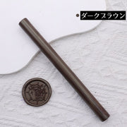 シーリングワックス スティック型 単品1本 直径11mm グルーガン用 封蝋 シーリングスタンプ用品 結婚式 招待状 手紙 DIY