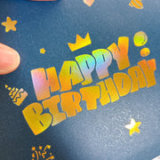 バースデーカード グリーティングカード 3D 立体 飛び出す ポップアップカード メッセージカード付き 封筒付き 誕生日カード ギフト お祝い 記念日 贈り物 可愛い おしゃれ