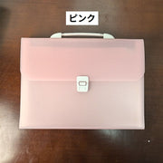 ドキュメントファイル ファイルケース ファイルバッグ 13ポケット A4 ジャバラ式 蛇腹 取っ手付き 書類ケース 収納 保管 整理 資料 プリント入れ 持ち運び 事務用品 オフィス 学校 職場 学生