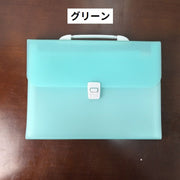 ドキュメントファイル ファイルケース ファイルバッグ 13ポケット A4 ジャバラ式 蛇腹 取っ手付き 書類ケース 収納 保管 整理 資料 プリント入れ 持ち運び 事務用品 オフィス 学校 職場 学生