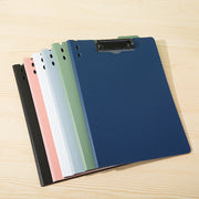 クリップボード バインダー ファイル A4 二つ折り 縦型 横型 書類入れ 文房具 事務用品 ビジネス オフィス 資料収納 無地