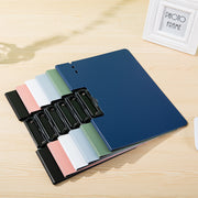 クリップボード バインダー ファイル A4 二つ折り 縦型 横型 書類入れ 文房具 事務用品 ビジネス オフィス 資料収納 無地