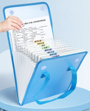 ドキュメントファイル 手提げ 持ち手付き A4 シンプル 防水 書類 資料 用紙 プリント ドキュメント 収納 保管 整理 持ち運び 持ち歩き ビジネス オフィス