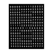 ネイルシール ネイルステッカー 1枚 ネイルアート セルフネイル デコパーツ 貼るだけ簡単 数字 ナンバー 3D 立体 おしゃれ