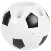 ペンスタンド ペン立て 鉛筆立て ペンホルダー サッカーボール風 球型 文房具入れ 卓上収納 机上 デスク 小物入れ 整理整頓 かわいい おしゃれ 便利