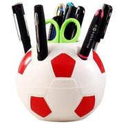 ペンスタンド ペン立て 鉛筆立て ペンホルダー サッカーボール風 球型 文房具入れ 卓上収納 机上 デスク 小物入れ 整理整頓 かわいい おしゃれ 便利