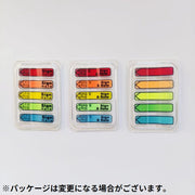 付箋 ふせん インデックス フィルム付箋 見出し 100枚 半透明 粘着 防水 速乾 貼り直し 繰り返し貼れる 両面書き込み可能