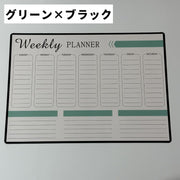 ホワイトボード メモボード カレンダー表示 月間予定 マンスリー スケジュール 曜日 英字 マグネット 磁石 家族予定 書き込み メモ メッセージボード 掲示板 伝言板 家庭 自宅 オフィス 食事管理 食事計画