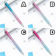 ボールペン 単品 1本 文房具 文具 キラキラ グラデーション ゼブラ 可愛い キュート 勉強 学習 オフィス メモ シンプル 便利 事務用品 筆記用具 プレゼント
