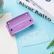 穴あけパンチ 2穴パンチ 穴径15ミリ 事務用品 文房具 文具 ステーショナリー 定番 ハンディ 紙用 ルーズリーフ ファイリング 便利 オフィス ピンク パステルカラー カラバリ豊富