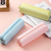 ペンケース 筆箱 ふでばこ ふで箱 筆入れ ペンホルダー 文房具 日用品雑貨 筆記具 文具 シリコン製 小物入れ コスメ収納 シンプル かわいい おしゃれ