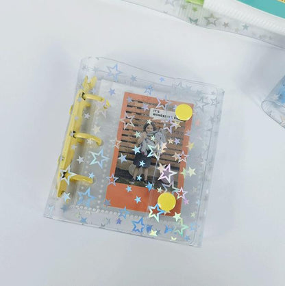 バインダー 3穴 A8 リングバインダー リングファイル フォトカードアルバム 商品画像5