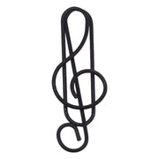 ゼムクリップ 5個セット ペーパークリップ ト音記号 文具 文房具 事務用品 ステーショナリー 可愛い おしゃれ ユニーク 紙クリップ 書類整理 オフィス