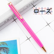 ボールペン 回転式 1.0mm 文房具 筆記用具 事務用品 オフィス 普段使い 持ち歩き 文具 プレゼント ペン 持ち運び お洒落 きれいめ シンプル