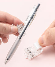クリップ 10個セット 粘着テープ式 テープ無し ハンドメイド 文具 事務用品 メモ プリント ノート 書類 挟む 袋閉じ オフィス キッチン 多用途