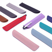 ペンケース 1本用 一本用 ペン差し ペンホルダー ペン入れ 筆記具入れ 持ち運び コンパクト シンプル 無地 ビジネス スリム 薄型 おしゃれ プレゼント ギフト 万年筆