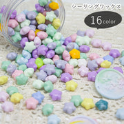 シーリングワックス 封蝋 シーリングスタンプ用品 文房具 星型 スター カラフル ミックス ホワイト パープル グリーン パステルカラー カジュアル ポップ 可愛い キュート おしゃれ