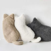 ペンケース 筆箱 筆入れ 小物入れ レディース 女の子 子供 キッズ 大容量 軽量 ネコ 猫 ふわふわ もこもこ 高校生 中学生 小学生 かわいい ユニーク