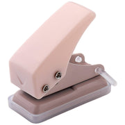 穴あけパンチ 1穴パンチ 6mm 単穴 小型 パンチ ミニサイズ コンパクト 事務用品 文具 ハンディ 紙用 携帯 持ち運び かわいい