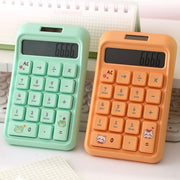 電卓 計算機 電池式 ソーラー式 10桁表示 文房具 事務用品 オフィス 卓上 学生 経理 会計 家計簿 勉強 オフィス 文房具 デスク用品 小型 携帯 かわいい