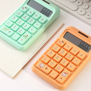 電卓 計算機 電池式 ソーラー式 10桁表示 文房具 事務用品 オフィス 卓上 学生 経理 会計 家計簿 勉強 オフィス 文房具 デスク用品 小型 携帯 かわいい