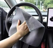 洗車タオル 洗車クロス 30×60cm 単品 1枚 車用 カー用品 吸水 拭き取り 拭き上げ 仕上げ 掃除 傷防止 洗車 車内清掃 カーケア用品 シンプル ベーシック