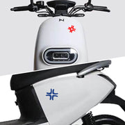 バイク用ステッカー 2枚セット バイク用デカール 粘着式 貼り付けタイプ シンプル おしゃれ お洒落 バイク 装飾 飾り デコレーション カラバリ豊富 ステッカー デカール バイク用品