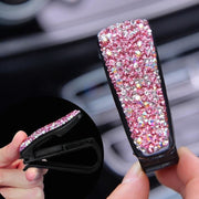 サングラスクリップ メガネクリップ 車用 車載 挟む カー用品 サングラスホルダー メガネホルダー サンバイザー 取り付け簡単 引っ掛ける ラインストーン キラキラ 眼鏡 カーアクセサリー 便利