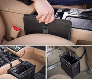 車用収納ボックス ゴミ箱 車内収納 吊り下げ ヘッドレスト 取り付け簡単 後部座席 折りたたみ スナップボタン オックスフォード 小物入れ カー用品 車用品 折り畳み 整理整頓 スッキリ