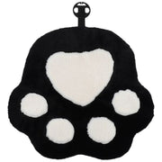 車用シートクッション 肉球 猫 かわいい カークッション カーシートクッション 約49×43cm ふわふわ バックル付き ずれ防止 運転席 助手席 車用座布団 シートクッション 椅子用クッション オフィスチェア 座布団 車内インテリア